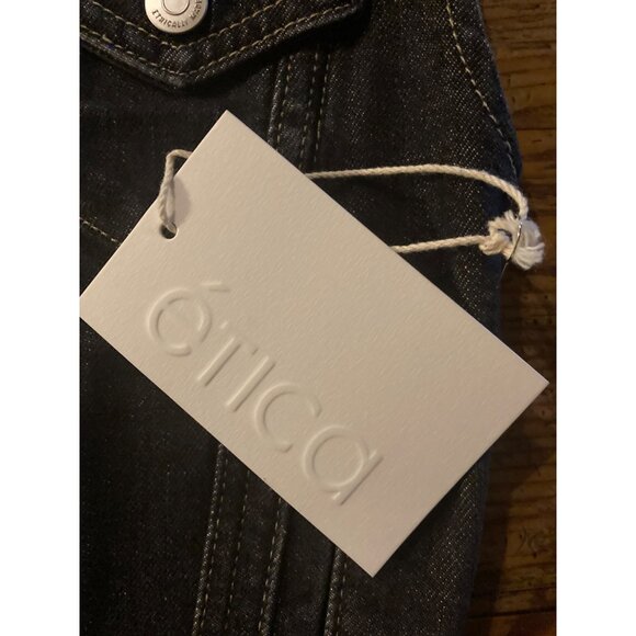 Ética Hollis Denim Vest - Morrow Bay XS X-Small NWT New With Tag, Women - Picture 2 of 3